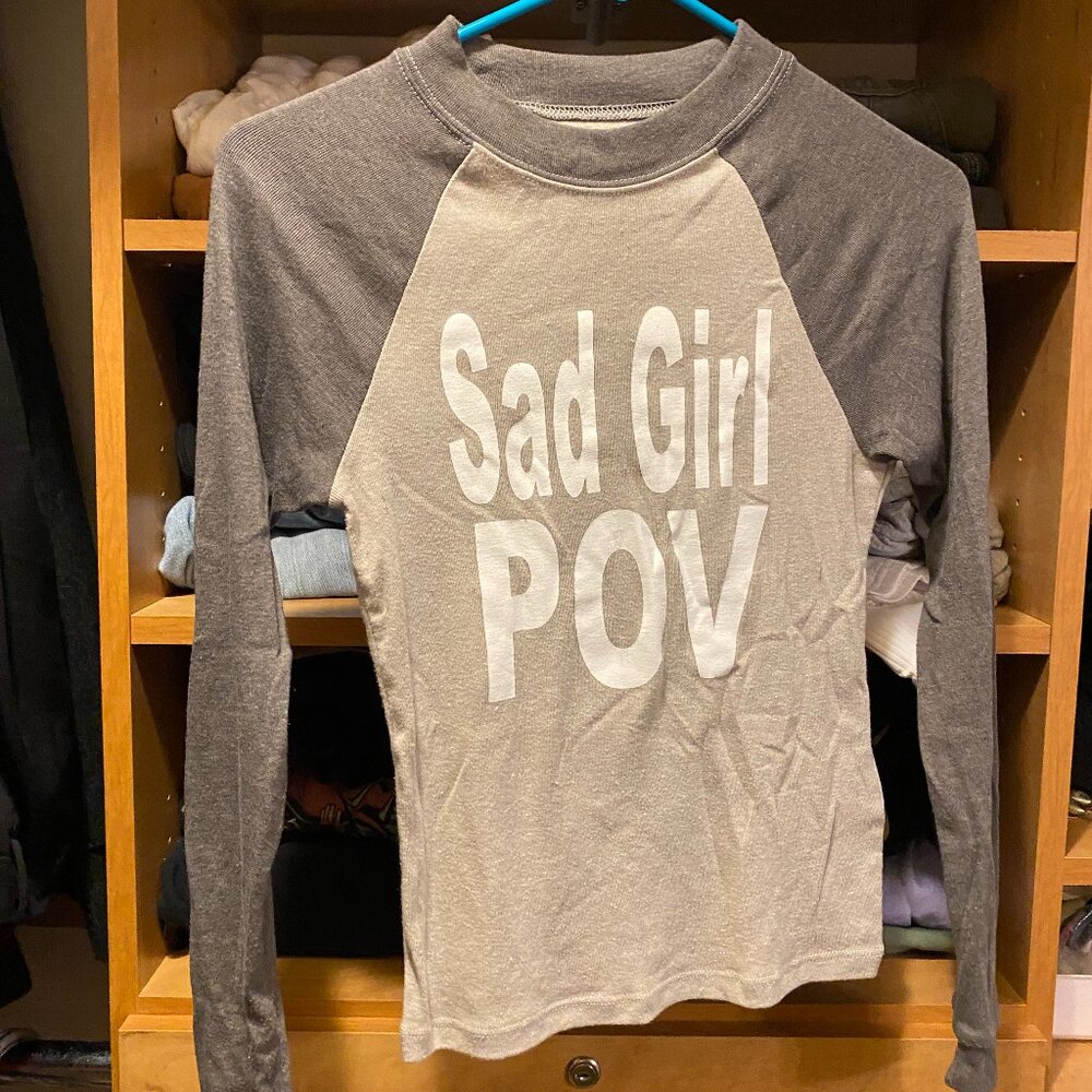Sad Girl POV Urban Outfitters Graphic Tee.
